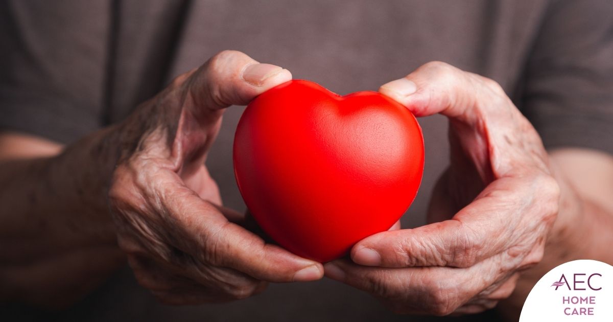 How home care supports heart health and aging.
